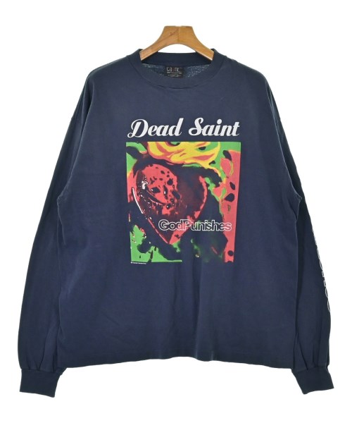 SAINT MICHAEL(セントマイケル)Tシャツ・カットソー 紺 サイズ:XL/2200586152287