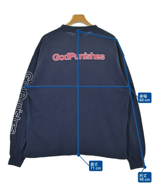 SAINT MICHAEL（セントマイケル）Tシャツ・カットソー 紺 サイズ:XL メンズ/2200586152287