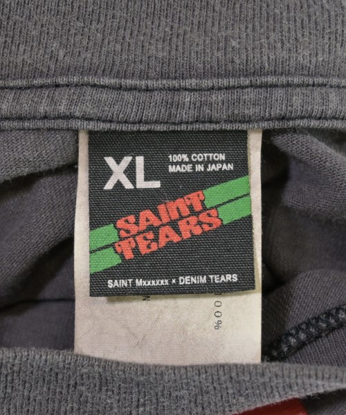 SAINT MICHAEL（セントマイケル）Tシャツ・カットソー グレー サイズ:XL メンズ/2200589070014