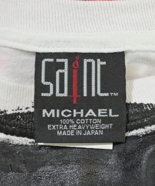 SAINT MICHAEL（セントマイケル）Tシャツ・カットソー 白 サイズ:L/XL メンズ/2200589080037