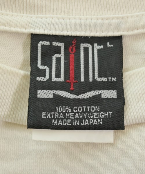 SAINT MICHAEL（セントマイケル）Tシャツ・カットソー 白 サイズ:L メンズ/2200552504034