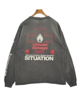 SAINT MICHAEL（セントマイケル）Tシャツ・カットソー グレー サイズ:L メンズ/2200552504041