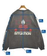 SAINT MICHAEL（セントマイケル）Tシャツ・カットソー グレー サイズ:L メンズ/2200552504041