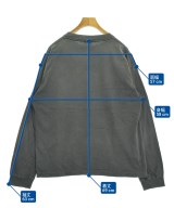 SAINT MICHAEL（セントマイケル）Tシャツ・カットソー グレー サイズ:L メンズ/2200621476026