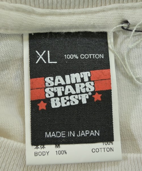 SAINT MICHAEL（セントマイケル）Tシャツ・カットソー 白 サイズ:L メンズ/2200598594594