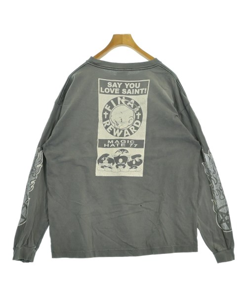 SAINT MICHAEL（セントマイケル）Tシャツ・カットソー グレー サイズ:XL メンズ/2200627578076