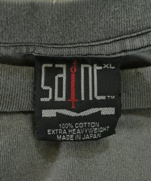 SAINT MICHAEL（セントマイケル）Tシャツ・カットソー グレー サイズ:XL メンズ/2200627578076