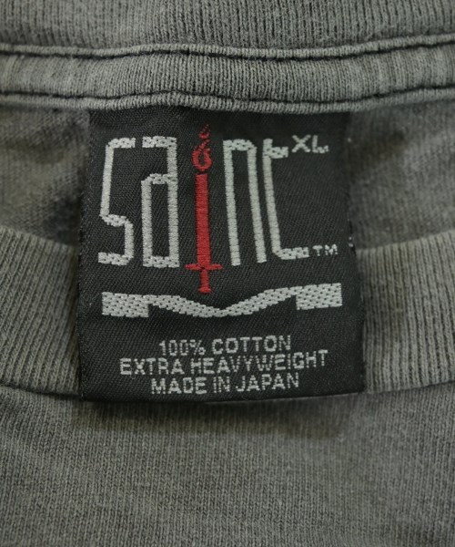 SAINT MICHAEL（セントマイケル）Tシャツ・カットソー グレー サイズ:XL メンズ/2200627578083