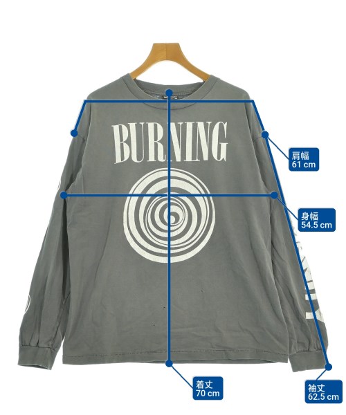 SAINT MICHAEL（セントマイケル）Tシャツ・カットソー グレー サイズ:XL メンズ/2200627578090