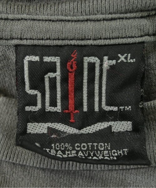 SAINT MICHAEL（セントマイケル）Tシャツ・カットソー グレー サイズ:XL メンズ/2200627578113