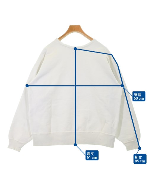 SAINT MICHAEL（セントマイケル）スウェット 白 サイズ:L メンズ/2200628521026