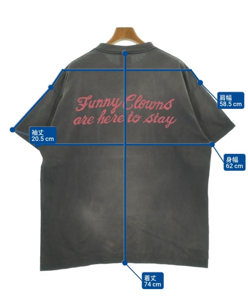 SAINT MICHAEL（セントマイケル）Tシャツ・カットソー グレー サイズ:XL メンズ/2200628566119