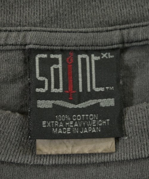 SAINT MICHAEL（セントマイケル）Tシャツ・カットソー グレー サイズ:XL メンズ/2200628566133