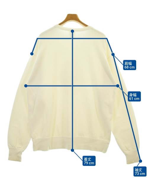SAINT MICHAEL（セントマイケル）スウェット 白 サイズ:XL メンズ/2200628574053