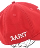 SAINT MICHAEL（セントマイケル）キャップ 赤 サイズ:- メンズ/2200623877371