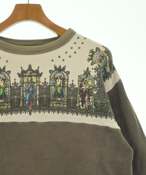 SAINT MICHAEL（セントマイケル）スウェット カーキ サイズ:M メンズ/2200625308019