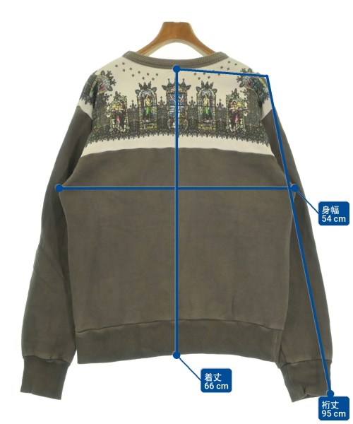 SAINT MICHAEL（セントマイケル）スウェット カーキ サイズ:M メンズ/2200625308019