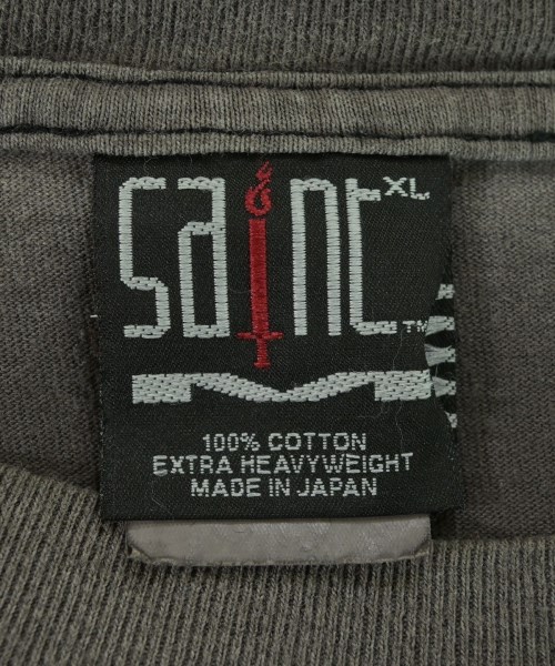 SAINT MICHAEL（セントマイケル）Tシャツ・カットソー 茶 サイズ:XL メンズ/2200630355091