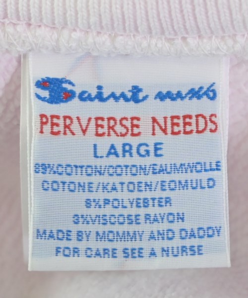 SAINT MICHAEL（セントマイケル）スウェット 白 サイズ:L メンズ/2200632531028