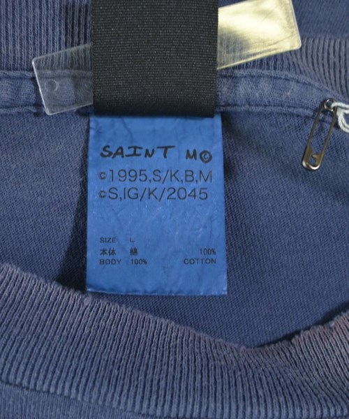 SAINT MICHAEL（セントマイケル）Tシャツ・カットソー 紺 サイズ:L メンズ/2200610885020