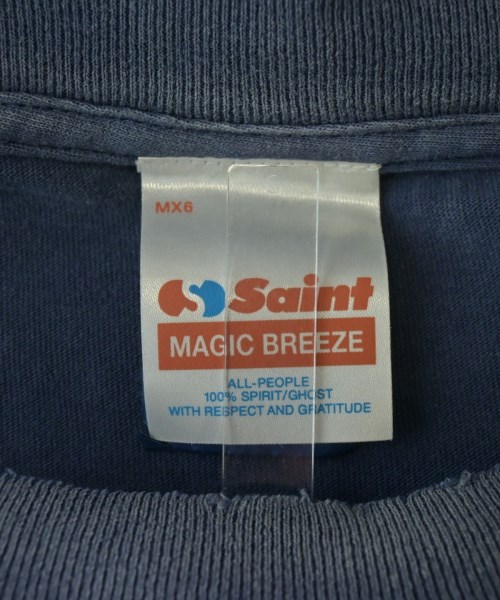 SAINT MICHAEL（セントマイケル）Tシャツ・カットソー 青 サイズ:L メンズ/2200610578045