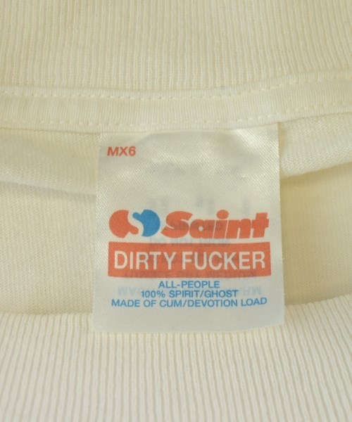 SAINT MICHAEL（セントマイケル）Tシャツ・カットソー 白 サイズ:L メンズ/2200610578083