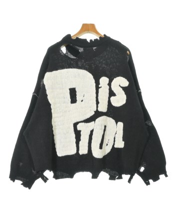 SAINT MICHAEL（セントマイケル）ニット・セーター 黒 サイズ:XL