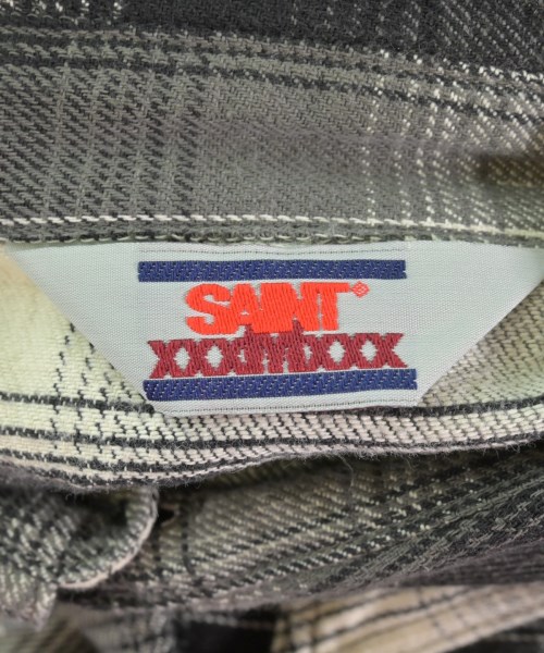 SAINT MICHAEL（セントマイケル）カジュアルシャツ 黒 サイズ:XL メンズ/2200612683013