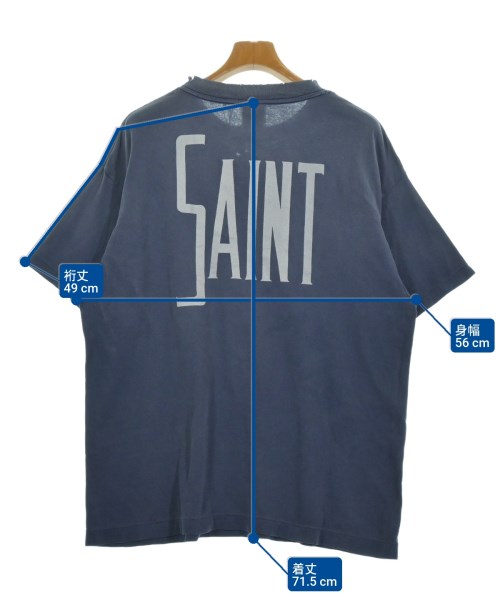 SAINT MICHAEL（セントマイケル）Tシャツ・カットソー 紺 サイズ:M メンズ/2200613070041