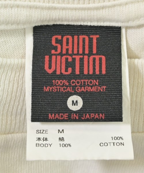 SAINT MICHAEL（セントマイケル）Tシャツ・カットソー 白 サイズ:M メンズ/2200615412023