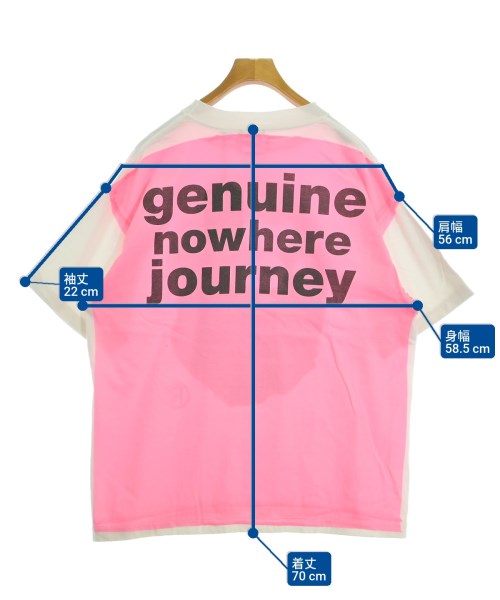 SAINT MICHAEL（セントマイケル）Tシャツ・カットソー ピンク サイズ:L メンズ/2200619847081