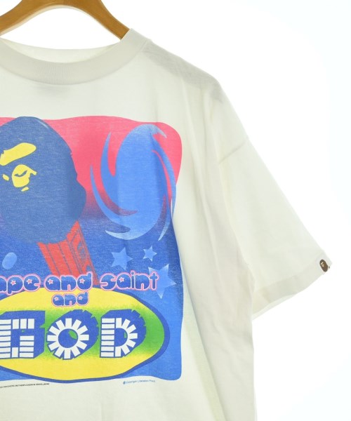 SAINT MICHAEL（セントマイケル）Tシャツ・カットソー 白 サイズ:L メンズ/2200620152044