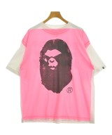 SAINT MICHAEL（セントマイケル）Tシャツ・カットソー ピンク サイズ:XL メンズ/2200620152068