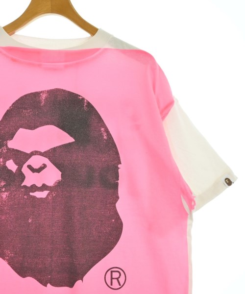 SAINT MICHAEL（セントマイケル）Tシャツ・カットソー ピンク サイズ:L メンズ/2200620152167