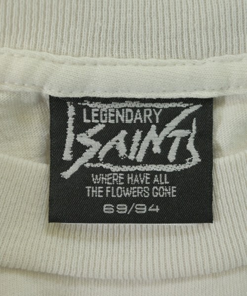 SAINT MICHAEL（セントマイケル）Tシャツ・カットソー 白 サイズ:XL メンズ/2200620152174