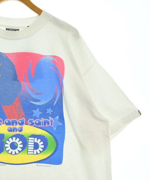 SAINT MICHAEL（セントマイケル）Tシャツ・カットソー 白 サイズ:XL メンズ/2200620152174