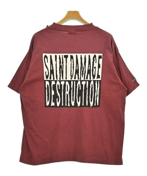 SAINT MICHAEL（セントマイケル）Tシャツ・カットソー 赤 サイズ:L メンズ/2200606523127