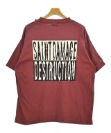 SAINT MICHAEL（セントマイケル）Tシャツ・カットソー 赤 サイズ:L メンズ/2200606523127