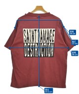 SAINT MICHAEL（セントマイケル）Tシャツ・カットソー 赤 サイズ:L メンズ/2200606523127