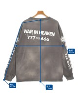 SAINT MICHAEL（セントマイケル）Tシャツ・カットソー グレー サイズ:L メンズ/2200602972288