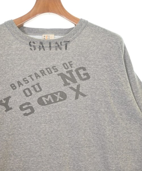 SAINT MICHAEL（セントマイケル）Tシャツ・カットソー グレー サイズ:L メンズ/2200608100197