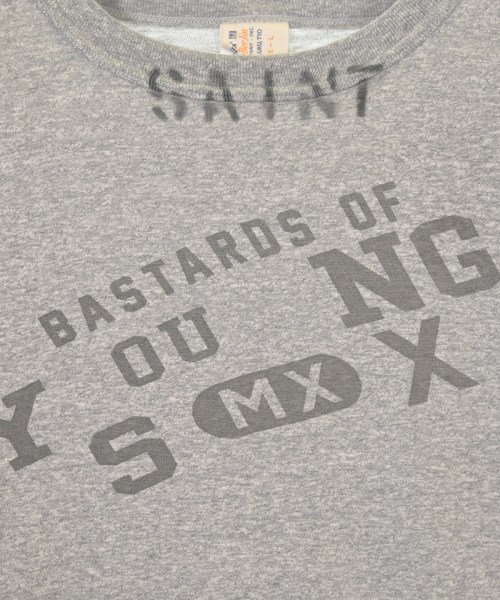 SAINT MICHAEL（セントマイケル）Tシャツ・カットソー グレー サイズ:L メンズ/2200608100197