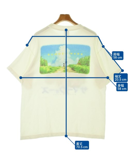 SAINT MICHAEL（セントマイケル）Tシャツ・カットソー 白 サイズ:M メンズ/2200668791182