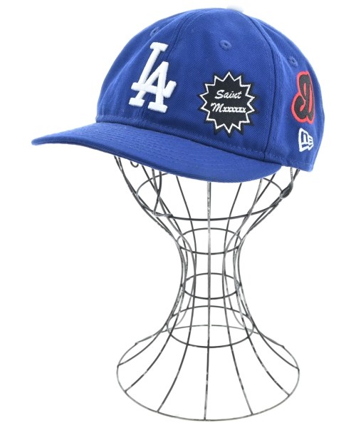 SAINT MICHAEL(セントマイケル)キャップ 青 サイズ:-/2200673078452