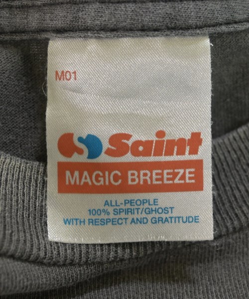SAINT MICHAEL（セントマイケル）Tシャツ・カットソー グレー サイズ:M メンズ/2200674416024