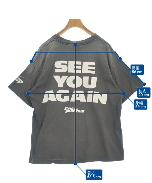 SAINT MICHAEL（セントマイケル）Tシャツ・カットソー グレー サイズ:M メンズ/2200674416024