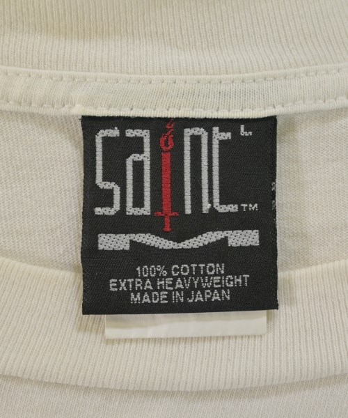 SAINT MICHAEL（セントマイケル）Tシャツ・カットソー 白 サイズ:L メンズ/2200676017038