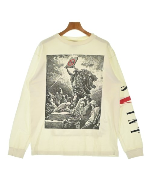 SAINT MICHAEL(セントマイケル)Tシャツ・カットソー 白 サイズ:M/2200677419091