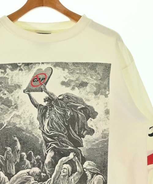 SAINT MICHAEL（セントマイケル）Tシャツ・カットソー 白 サイズ:M メンズ/2200677419091