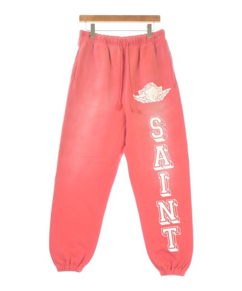 SAINT MICHAEL(セントマイケル)スウェットパンツ 赤 サイズ:M/2200677989259